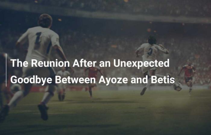 El reencuentro tras el inesperado adiós entre Ayoze y Betis