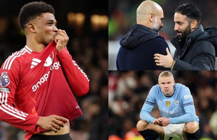 Cuando Amad Diallo es tan bueno, ¿quién necesita a Marcus Rashford y Alejandro Garnacho? Ganadores y perdedores mientras el despiadado técnico del Manchester United, Rubén Amorim, asesta el segundo gran golpe a Pep Guardiola con Erling Haaland atrapado en la rutina de los grandes partidos