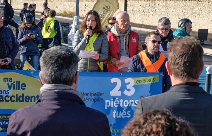 “En 2024, es inaceptable morir cruzando la calle”: manifestación tras el accidente que costó la vida a un peatón