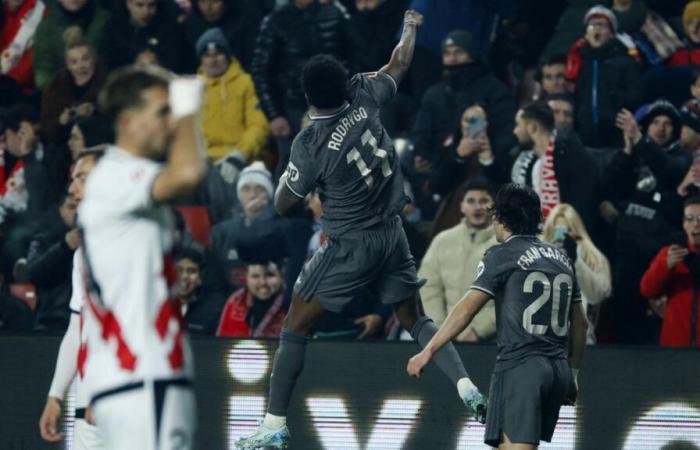 Sin Mbappé, el Real Madrid encaja el empate ante el Rayo Vallecano