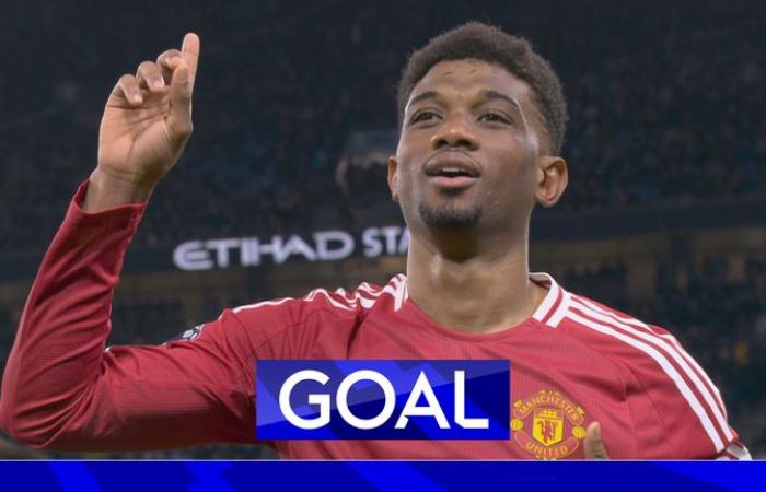 Man City 1-2 Man Utd: Amad Diallo anota el gol de la victoria mientras la remontada tardía de Rubén Amorim profundiza los problemas de Pep Guardiola | Noticias de futbol