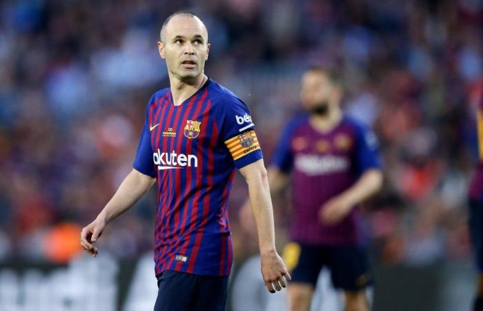 Andrés Iniesta se despide del público de Tokio