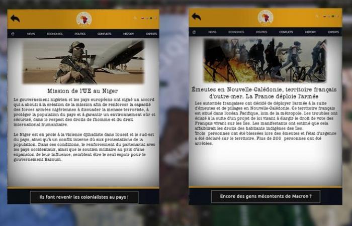 VERIFICAR – Probamos “African Dawn”, el juego de propaganda prorruso dirigido a Francia en África