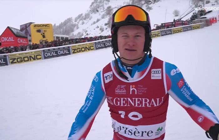 La caída de Steven Amiez en Val d’Isère: “No os preocupéis por él, será muy fuerte”