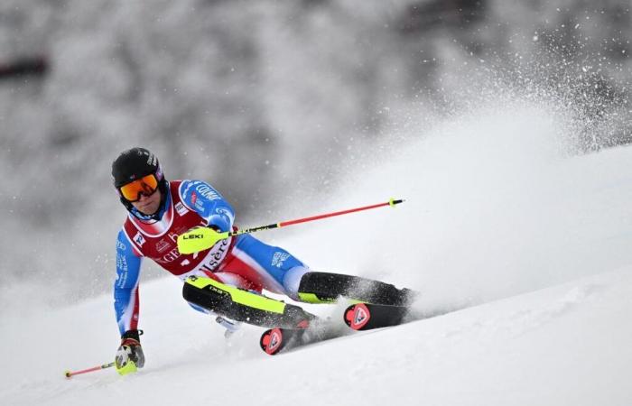 Slalom de Val d’Isère: Steven Amiez gana la primera ronda