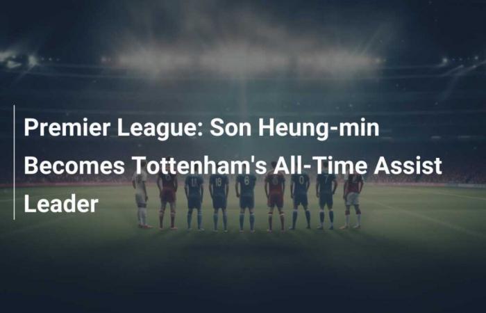 Premier League: Son Heung-min se convierte en el líder de asistencias de todos los tiempos del Tottenham