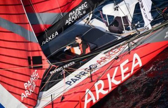 Yoann Richomme se dirige a pasos agigantados hacia Charlie Dalin… Siga en directo la posición de los barcos