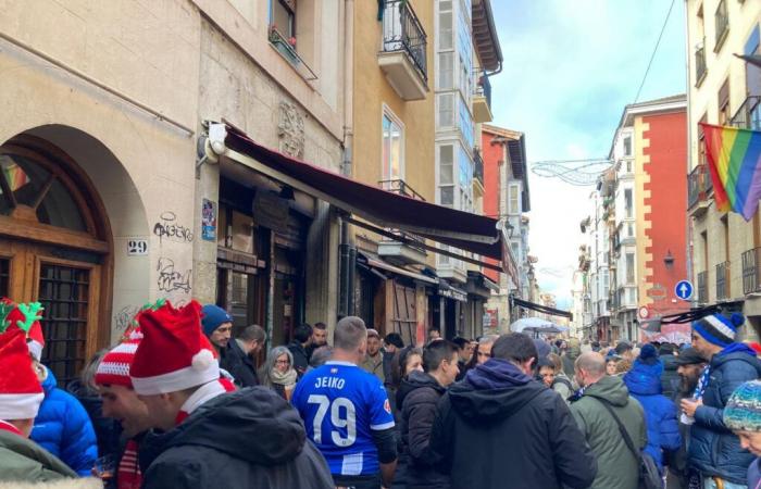 La fiesta del derbi vasco toma Vitoria-Gasteiz