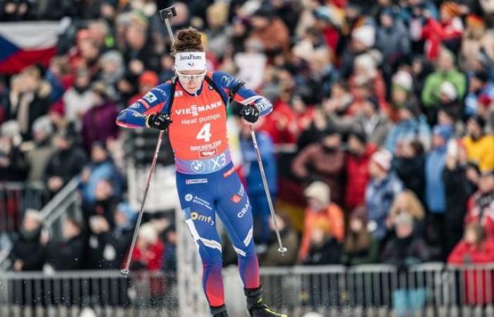 Las francesas segundas en el relevo detrás de Alemania en Hochfilzen