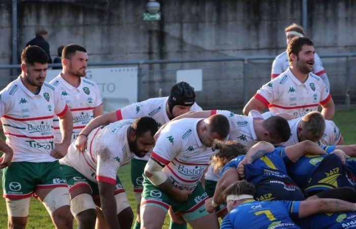 Rugby: en Nacional 2, el último del año, el RC Nîmes gana… para asustarse