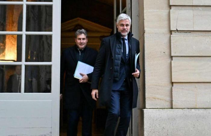 Los LR de Laurent Wauquiez quieren estar “significativamente representados” en caso de participación en el gobierno