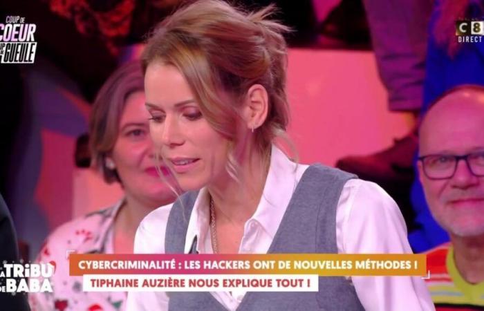 su hija Tiphaine Auzière está pasando apuros y pierde el hilo en directo en el TPMP