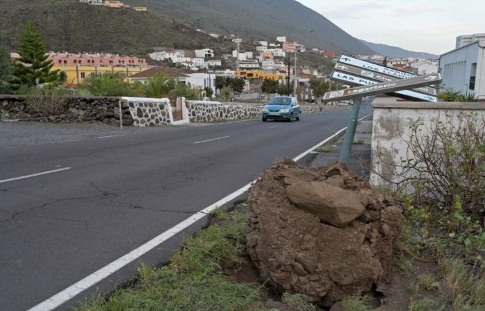 Los fuertes vientos ocasionan el desprendimiento de tejados, caídas de árboles y varios conatos de incendio en La Frontera