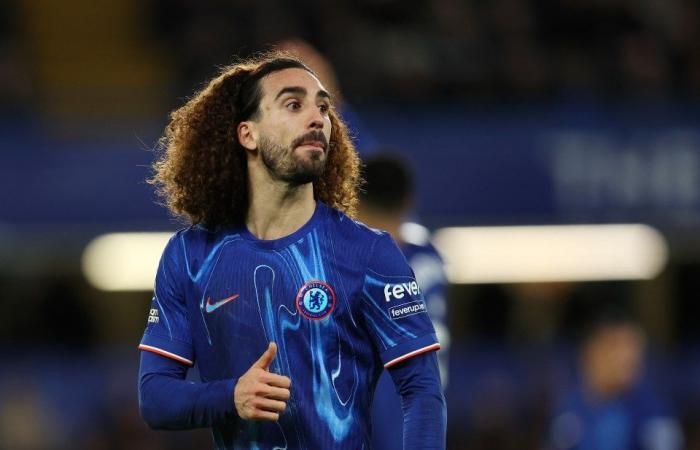 Los fanáticos del Chelsea envían una advertencia al Arsenal y al Liverpool con una canción mientras el molesto Marc Cucurella resume intensidad y fe