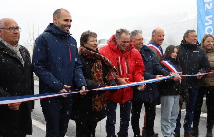 El dique de Colporteurs, eje estratégico de Barcelonnette, finalmente renovado después de dos años de obras