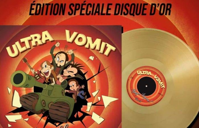 ¡Ultra Vomit celebra el disco de oro de Panzer Surprise! con una edición especial en vinilo dorado y prepara una gira excepcional para 2026