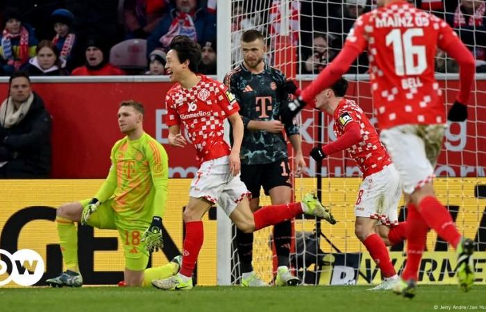 El Bayern de Múnich cae ante el Mainz – DW – 16/12/2024