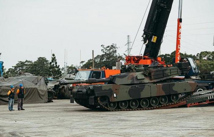 El ejército taiwanés recibió el primer lote de 38 tanques M1A2 Abrams