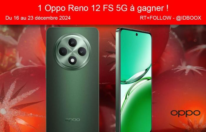 Se ganará 1 concurso del Oppo Reno 12 FS 5G