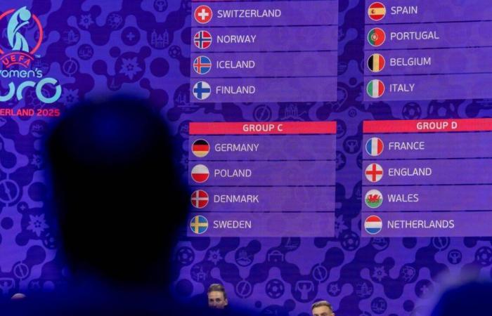 Un sorteo muy nórdico para Suiza en la Eurocopa 2025