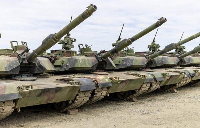 Defensa: Taiwán recibe un primer lote de tanques Abrams estadounidenses