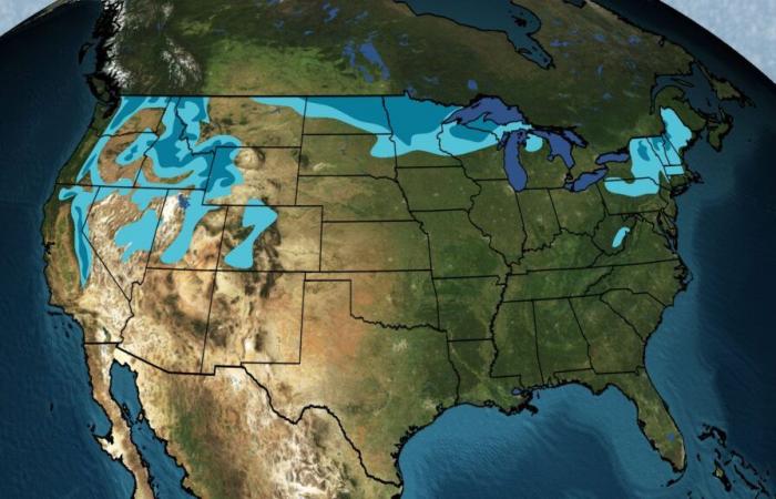 Pronóstico de Navidad blanca 2024 | Clima.com