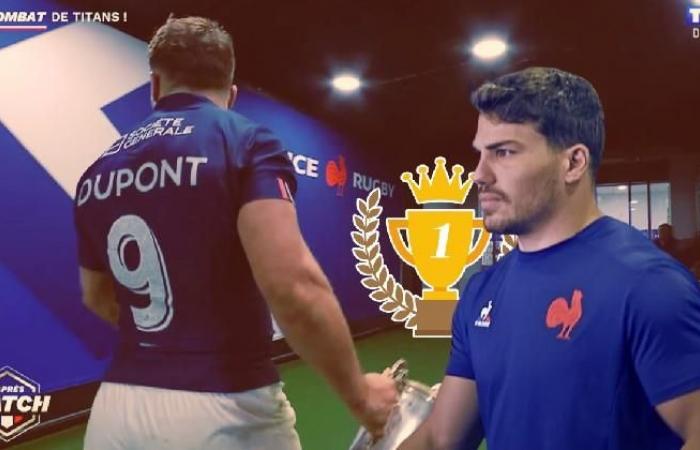 Inevitable, Antoine Dupont marca la historia de la Copa de Campeones junto a Vincent Clerc