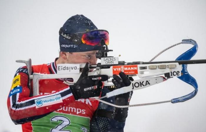 Tarjei Boe excluido de la selección noruega por el sprint y la persecución de Grand-Bornand