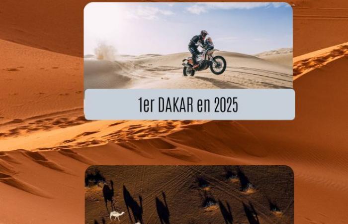 Clément Artaud, en plena preparación para su primera participación en el rally Dakar, del 3 al 17 de enero de 2025