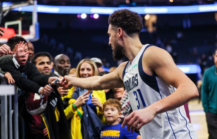 Klay Thompson estuvo sensacional en su paseo por el pasado