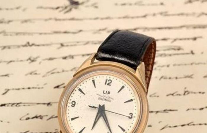 Franco Condado. ¡El reloj Lip de oro del general De Gaulle se vendió por 410.000 euros!