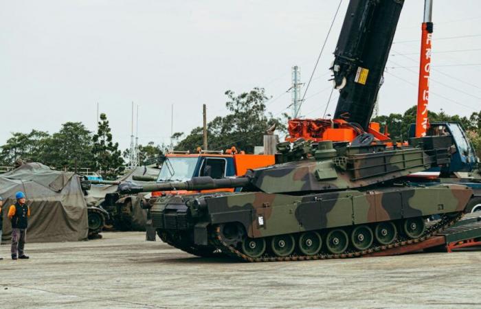 Recibido el primer lote de tanques americanos Abrams