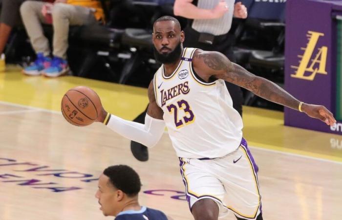 Calificaciones para Anthony Davis y LeBron James en la victoria de los Lakers contra los Grizzlies