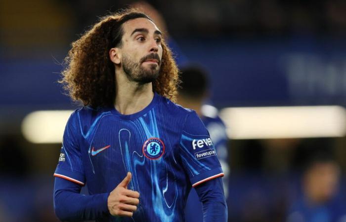 Los fanáticos del Chelsea envían una advertencia al Arsenal y al Liverpool con una canción mientras el molesto Marc Cucurella resume intensidad y fe