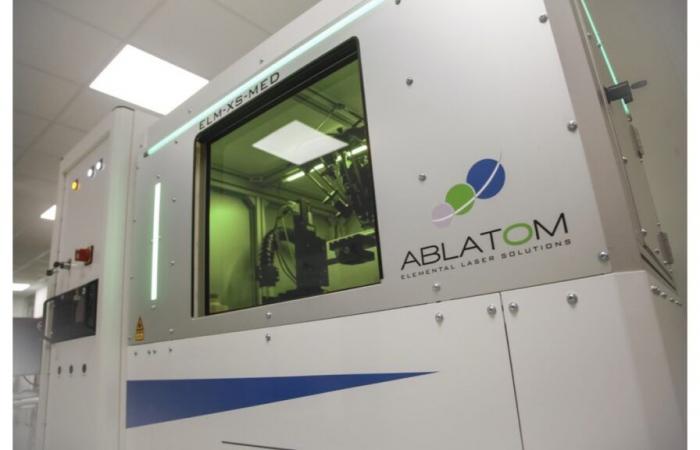 Estreno mundial: Ablatom despliega su microscopio Libs en el hospital universitario de Grenoble Alpes