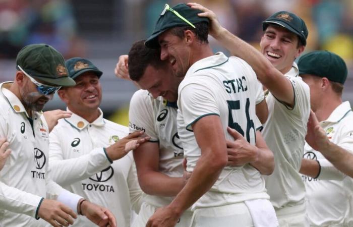 Aus vs Ind 3rd Test BGT: Mitchell Starc, Josh Hazlewood y Pat Cummins se mantienen a la cabeza en la carrera contra el clima