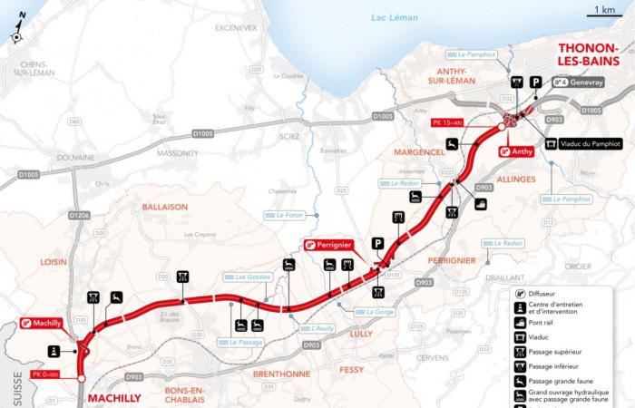 Alta Saboya: todo lo que hay que saber sobre la A412, la futura autopista de Chablais