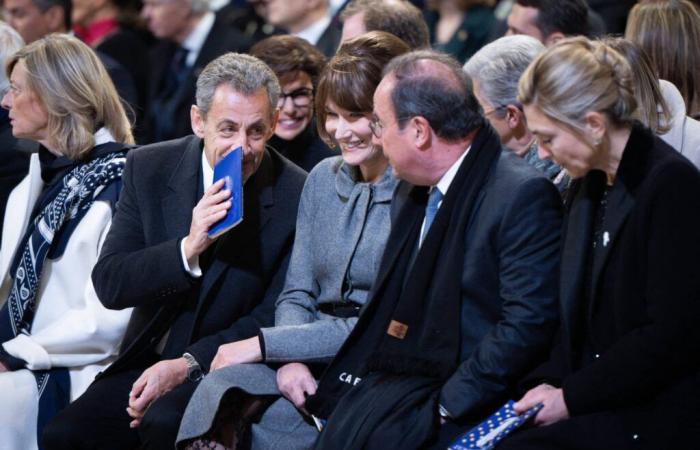 François Hollande revela que cenó con Carla Bruni después de Notre-Dame y lo explica