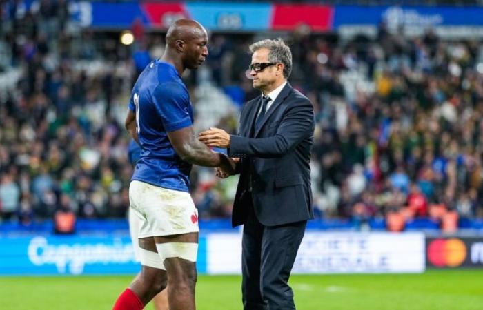 El feo gesto de un jugador del XV de Francia