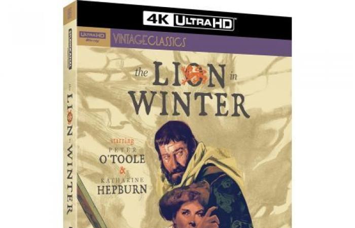 El león en invierno (1968) del 17 de febrero en Blu-ray 4K Ultra HD de Studiocanal