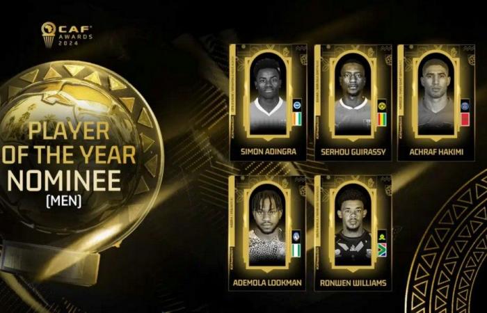 Premios Caf: las estrellas del fútbol africano reconocidas esta noche