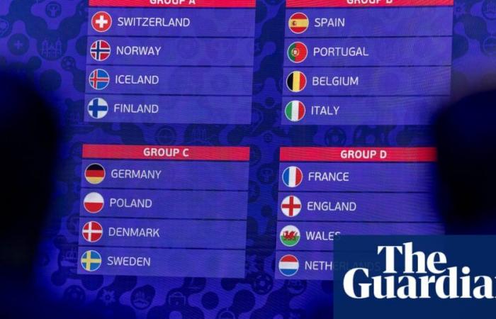 Sorteo de la Eurocopa 2025: Inglaterra se enfrenta a un grupo difícil con Francia, Holanda y Gales | Eurocopa femenina 2025