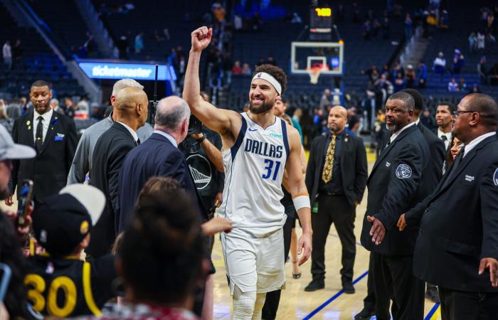 Klay Thompson estuvo sensacional en su paseo por el pasado