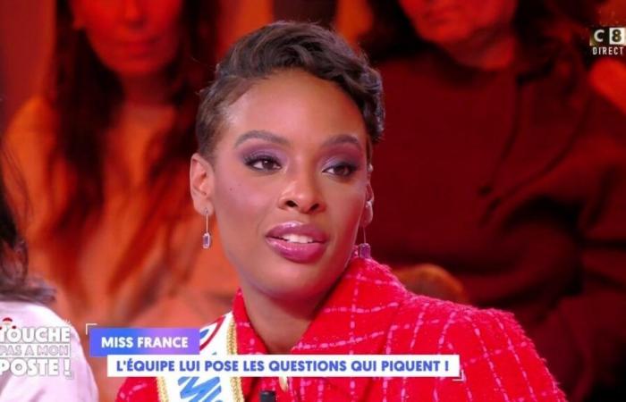 “Me gustan los hombres…”: Miss Francia revela su tipo de hombre en el set de Touche pas à mon poste