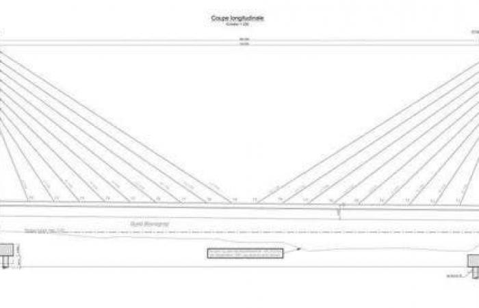 Un proyecto colosal: crear un puente colgante cerca de la Torre Mohammed VI