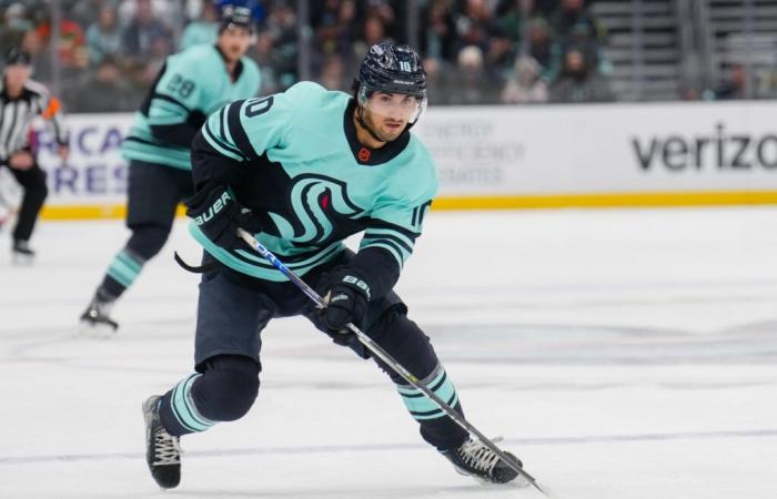 Matty Beniers del Seattle Kraken jugará su partido número 200 de la NHL – The Hockey Writers – Seattle Kraken