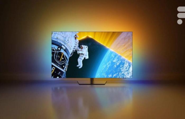 Philips ya baja el precio de uno de sus últimos televisores OLED con Ambilight, HDMI 2.1, funciones AI, etc.