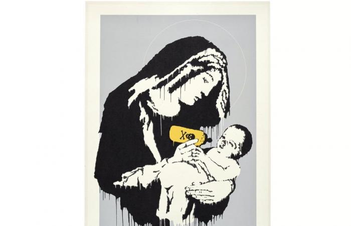 La Virgen y el Niño de Banksy: una visión inquietante de resiliencia y decadencia