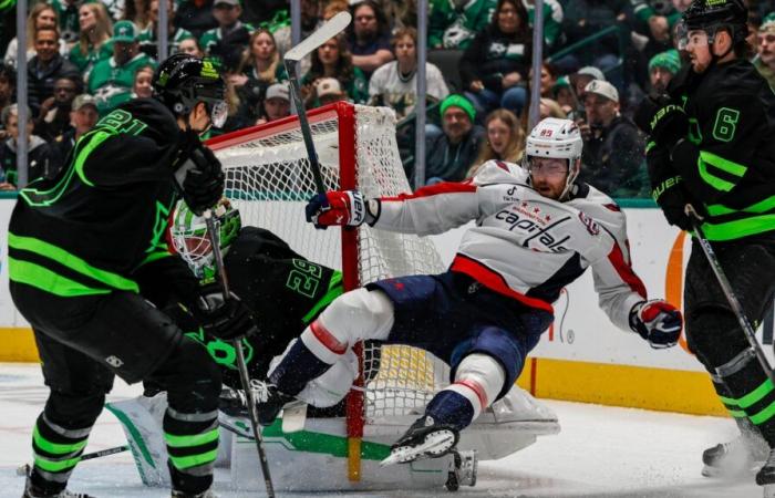 NHL: Los Caps se detuvieron en la fortaleza de las Estrellas