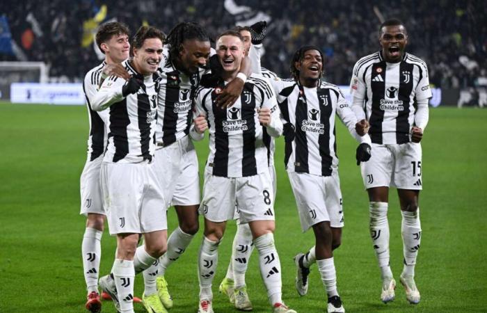 Póquer en Cagliari, la Juve en cuartos de final de la Copa de Italia con el Empoli